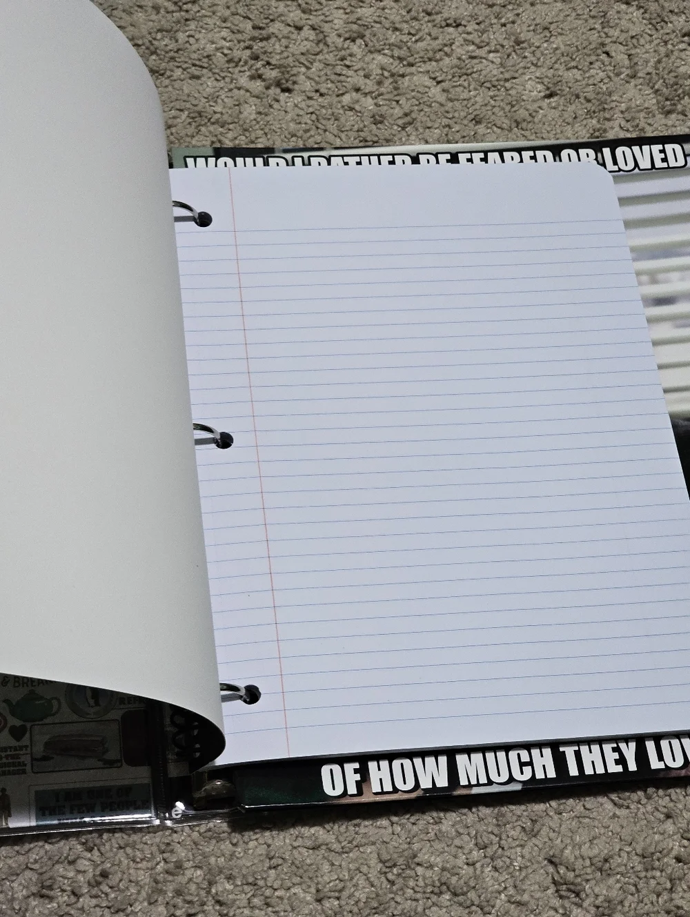New! The Office Dunder Mifflin Memorabilia Bundle - Binder / Folder / Notebook